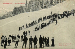 Pontarlier * Le Saut D'un Skieur * Saut à Ski Sport D'hiver - Pontarlier