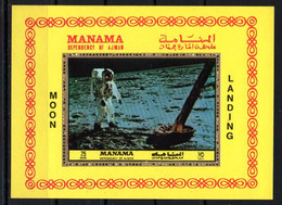 Manama  1972.  Space. Moon Landing. MNH - Manama
