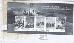 AAT 2016 Hurley's Journey M/s FDC (AAT1 152A) - FDC