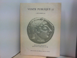 Vente Publique 37 - Auktionskatalog - Monnaies Greques / Monnaies Romaines En Or - Numismatiek