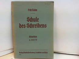 Die Schule Des Schreibens Mittelstufe 2. Heft - Livres Scolaires