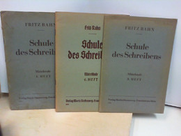 Schule Des Schreibens, Mittelstufe, 1,2 Und 3 Heft ( Mittelstufe ) - Schoolboeken