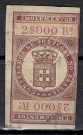 Revenue Stamp - Fee For Portuguese Consulate In Brazil - Gebruikt