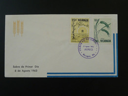 FDC Contre La Faim Against Hunger Nicaragua 1963 Ref 102990 - Against Starve