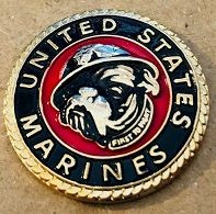 MARINES US - USA - ETATS UNIS D'AMERIQUE - BOULDOGUE - CHIEN - DOG - CANE - ARMEE - MILITAIRE - PERRO - HUND - (29) - Militaria