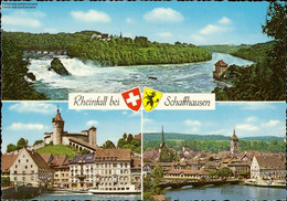 1118136 Rheinfall Bei Schaffhausen Mehrbildkarte - Hausen Am Albis 