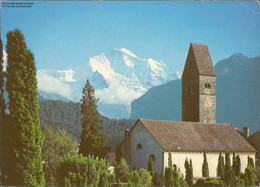 1117645 Kirche Unterseen Mit Jungfrau - Unterseen