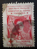 France Vignette CROIX ROUGE RED CROSS Association Des Dames Françaises René DORME Obl TB - Cruz Roja