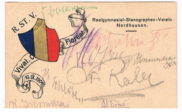 D-13481   NORDHAUSEN : Realgymnasial-Stenographen-Verein - Nordhausen