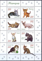 2021. Kazakhstan, Cats, Kittens, Sheetlet, Mint/** - Kasachstan