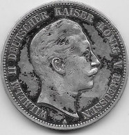 Allemagne - Prusse - 5 Marks 1901 - Argent - Andere & Zonder Classificatie