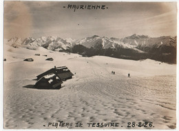 Vue Du Plateau De Fontcouverte-la-Toussuire (Savoie). 28 Février 1926. - Orte
