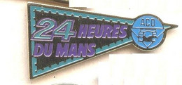 T23 Pin's RALLYE 24 HEURES DU MANS ACO Automobile Club De L'Ouest Achat Immédiat - Rallye