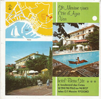 Publicité, Hotel BEAU SITE, 83 , SAINTE MAXIME SUR MER , 8 Pages ,3 Scans , Frais Fr 1.75 E - Werbung