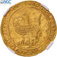 France, Jean II Le Bon, Mouton D'or, 1355, Trésor De Pontivy, Or, NGC, SUP+ - 1350-1364 Giovanni II Il Buono