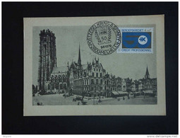 Belgie Belgique Belgium HK CS 9.6.1979 Mechelen Uitg. Postzegelkring "A. Spinoy" Zegel Beroepskrediet COB1938 - Mechelen