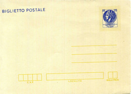 1977 Interi Postali Biglietto Postale B49 NUOVO Siracusana - Stamped Stationery