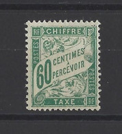 FRANCE. YT  Taxe N° 38   Neuf *  1893 - 1859-1955 Postfris