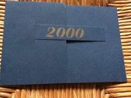 VŒUX AN 2000  *L’INSTITUT DE L’EPARGNE IMMOBILIERE ET FONCIÈRE  100 - Neujahr