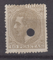 1879 Alfonso XII 209T(º) VC 34,00€ - Telegrafen