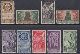 Corpo Polacco 1946 Serie Completa Sass. 18/26 MNH** Cv. 100 - 1946-47 Période Corpo Polacco