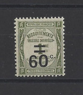 FRANCE. YT  Taxe N° 52   Neuf *   1926 - 1859-1955 Postfris