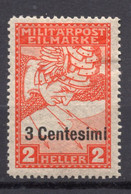 1918 - ITALIA / FRIULI - EXPRESSI  GIORNALI - Catg. Unif. 1 - LH - (W02.) - Occ. Autrichienne