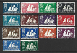 Timbre De St Pierre Et Miquelon Neuf ** N 296 / 309 - Unused Stamps