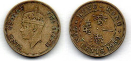 Hong-Kong 10 Cents  1950 TB+ - Hong Kong