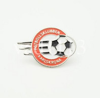 Badge Pin: European Football Clubs Sweden -  " FK Karlskrona " - Fútbol