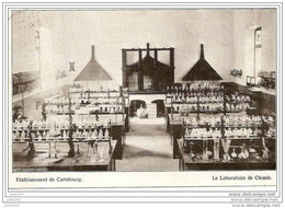 CARLSBOURG ..-- Le Laboratoire De Chimie . 1911 Vers BERTRIX ( Melle Jeanne JOSEPH ) . Voir Verso . - Paliseul