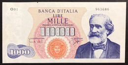 1000 LIRE VERDI I° TIPO 14 07 1962  Sup/Q.FDS LOTTO 3018 - 1000 Lire