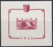 CLN 1944 10 L. Lilla Sass. 1 MNH** Cv. 750 - Lokale/autonome Uitgaven