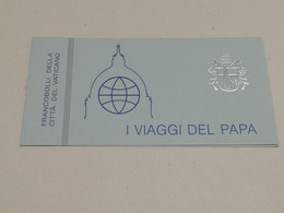 Vaticano 1985 Libretto I Viaggi Di Giovanni Paolo II. - Cuadernillos