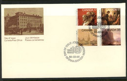 Canada 1980 FDC - Lettres & Documents