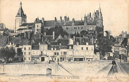 Gien       45       Aperçu Des Quais Et Le Château -        (voir Scan) - Gien