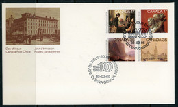 Canada 1980 FDC Acadamy Od Arts - Lettres & Documents