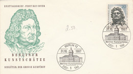 BERLIN FDC 1967 BERLINER RUNSTCHÄTZE - Maschinenstempel (EMA)