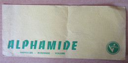 Buvard Publicitaire Vétérilis Alphamide (Ampoules, Pommade, Poudre) - Produits Pharmaceutiques