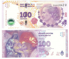 Argentina - 100 Pesos 2016 UNC P. 358c Lemberg-Zp - Argentinien