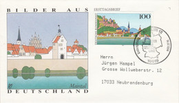 BERLIN LETTRE FDC 1994 MAINTAL - Máquinas Franqueo (EMA)