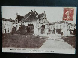 MONTENDRE                       LES HALLES - Montendre