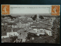 MONTENDRE                       VUE GENERALE PRISE DE LA TOUR DE L'ANCIEN CHATEAU - Montendre