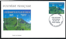 Polynésie Francaise 2000:   FDC - Covers & Documents