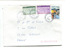 ANDORRE 1993 - Affranchissement Sur Lettre Pour La France - Cyclisme (Tour De France) - Lettres & Documents