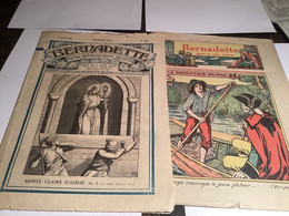 Bernadette Revue Hebdomadaire Illustrée 1926 Numéro 180 Sainte Claire D’Assise Le Bienfaiteur Inconnu - Bernadette