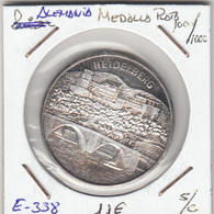 E0338 MEDALLA ALEMANIA PLATA SIN CIRCULAR 11 - Otros & Sin Clasificación