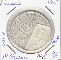 E1210 MONEA HOLANDA 10 GULDEN PLATA 1995 SIN CIRCULAR 14 - Otros & Sin Clasificación