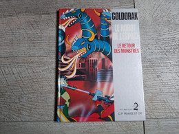Goldorak Le Robot De L'espace Le Retour Des Monstres 1978 Pictural Films G P Rouge Et Or - Bibliotheque Rouge Et Or