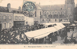 Meung Sur Loire            45           La Place Du Marché         (voir Scan) - Sonstige & Ohne Zuordnung